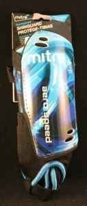 Mitre - Aerospeed Shin Guard - Size Youth 4’-4’8” Tall - Blue - 1 Pair - B - Picture 1 of 5