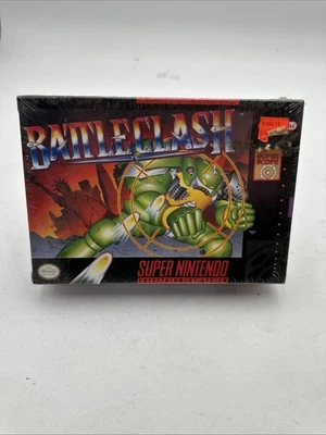 Brand New - Battle Clash (Super Nintendo SNES) Factory Sealed (Tear in Seal) - Image 1 of 4