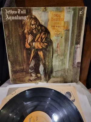 Jethro Tull Aqualung LP 1971 Reprise MS-2035 G+/VG+ Gatefold w/ Inserts Prog - Image 1 of 4