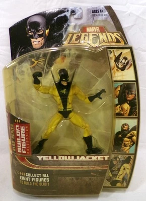 2006 Hasbro Marvel Legends Blob Series Yellow Jacket 6" Figure New Sealed - Image 1 of 4