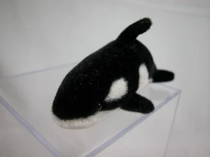 World of Miniature Bears By Theresa Yang 3" Plush Killer Whale Orca #747 Closing - Picture 1 of 4