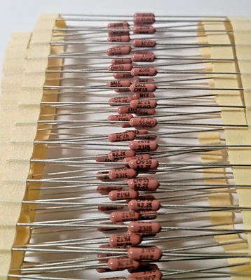 LOTE 200: Resistencias de película metálica - Agujero pasante 1/2W 42,2 Kohms 1% Foto 1 de 3