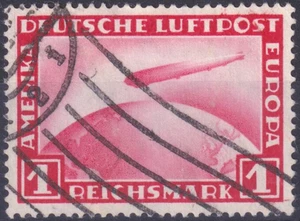 Deutsches Reich Mi.Nr. 455 "Zeppelin" gestempelt, 1931 (Mi. 45,-€) - Bild 1 von 2