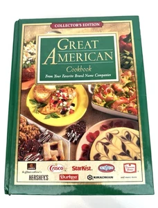 Vintage Great American Cookbook 1994 Hardcover Collector’s Recipes Edition. - Imagen 1 de 21