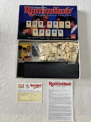 Vintage Rummikub Original Classic Game 1995 Goliath Board Games Sealed Contents - Image 1 of 4