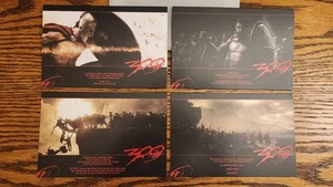 2007 Movie 300 Collectors Limited Edition Movie Art Cards 6 x 4 Photo Commentary - Bild 1 von 12