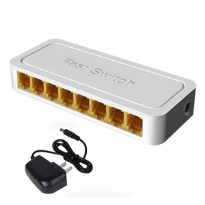 Gigabit Unmanaged Ethernet Network Switch Ethernet Splitter Home Network Hub - Zdjęcie 1 z 22