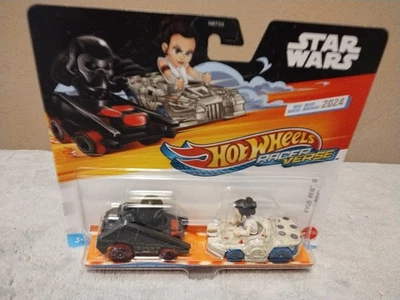 Verso Hot Wheels Star Wars Racer Kylo Ren & Rey ~NUEVO Foto 1 de 4