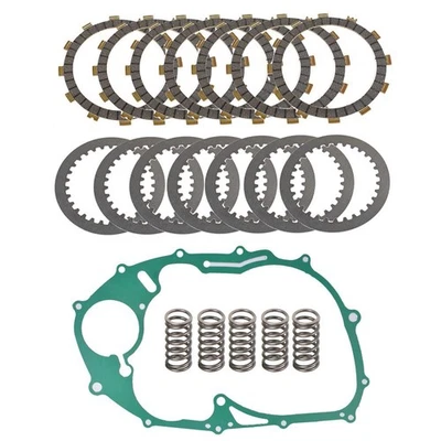 For Yamaha V Star 650 XVS650 98-16 Complete Clutch Friction Plates Kit & Gasket Foto 1 de 4