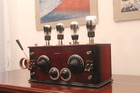 Röhrenradio TSF France 4-Valve Battery Tube Radio Restored and Working 1925-1930