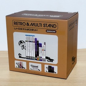 Game Watch Parachute RAKKASAN Retro Multi Book Stand Bookend Columbus Circle Jap