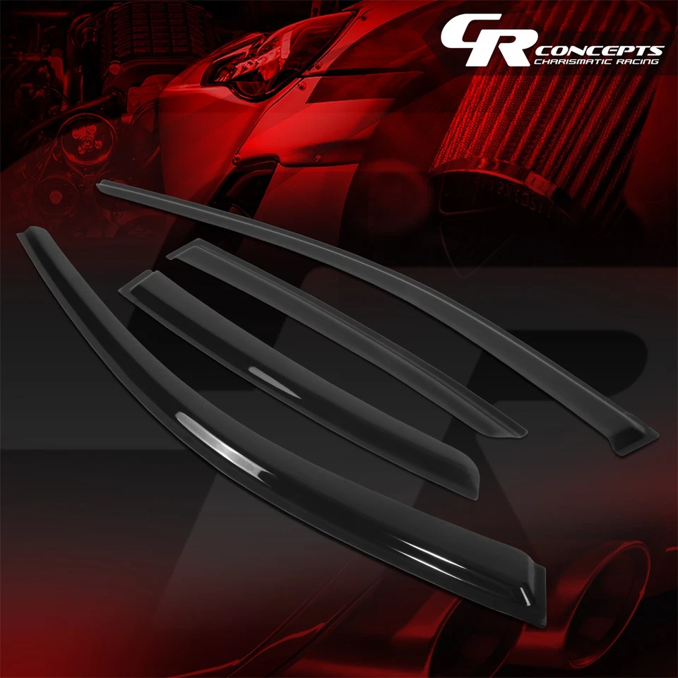 Viseras de ventana protector solar deflector de lluvia para Subaru Impreza Hatchback 2017-2023 Foto 1 de 4