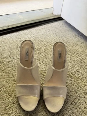 Prada Transparent Nude Heels – Size 40 – Authentic - Image 1 of 4