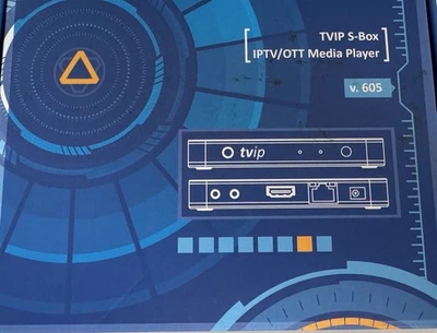 TVIP S-Box v.605 TV IP 4K HEVC HD Android 6.0 Linux Multimedia 5GHz Wlan - Bild 1 von 2