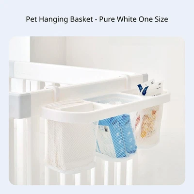 Pet Fence Hanging Basket Dog Crate Organizer - Image 1 of 4