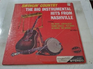 Swingin' Country The Big Instrumental Hits From Nashville VG++ Comp Record 1967 - Picture 1 of 4