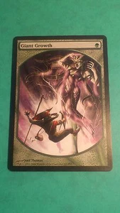 MTG Magic Textless - Giant Growth/Croissance gigantesque, English/VO - Picture 1 of 1