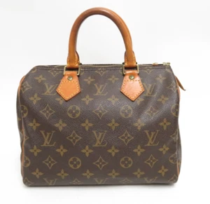 Authentic Louis Vuitton Monogram Speedy 25 Hand Bag #40367 - Picture 1 of 24