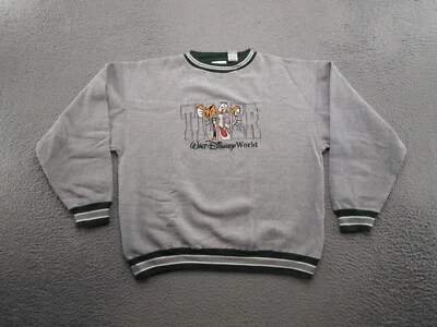 Винтажная мужская толстовка 90-х Walt Disney World Tigger с вышивкой размер L Y2K - Изображение 1 из 4
