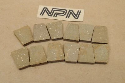 Inserção de embreagem vintage Triumph BSA marca FERODO BMC13 I183/IA 5/32" espessura NOS Qtd. 12 - Imagem 1 de 4