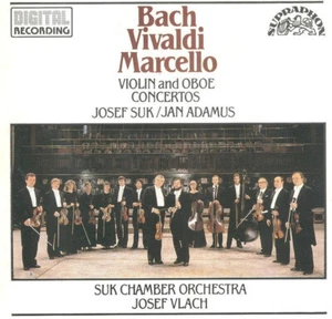 BACH - VIVALDI - SUK - VLACH - VIOLIN AND OBOE CONCERTOS - SUPRAPHON CD 1987 - Imagen 1 de 3