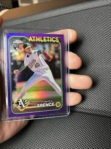 2024 Topps Chrome Mitch Spence /250 Purple - Picture 1 of 3