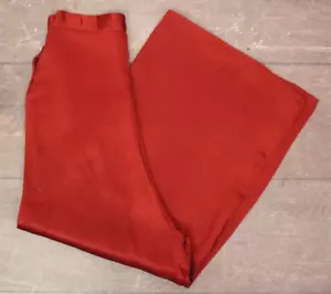 Vintage Pyjamahose Damen 30er Jahre ziegelrot/orange Seide weites Bein Gr. XS/S 1930s - Bild 1 von 24