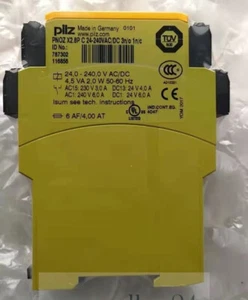1PC PILZ 787302 safety relay PNOZ X2.8P C 24-240VAC/DC 3n/o 1n/c fedex or DHL - Afbeelding 1 van 3