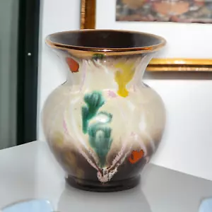 Vintage Carstens Tonnieshof Mid Century moderne Vase Keramik Keramik 4-1/4 Zoll klein - Bild 1 von 7