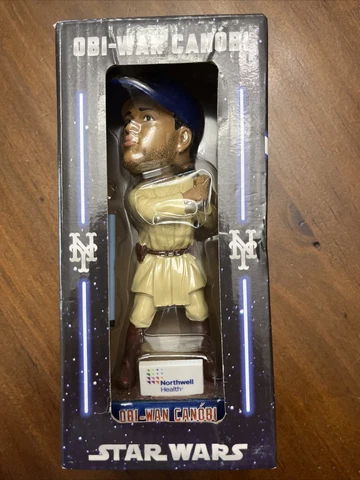 NEW YORK METS ROBINSON CANO OBI-WAN CANOBI BOBBLEHEAD FIGURE STAR WARS NIGHT Cover