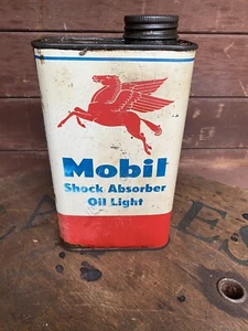 vintage mobil oil can - Picture 1 of 7