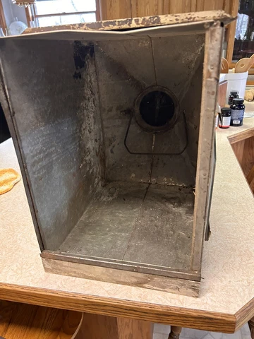 hoosier flower bin/sifter glass window Cover
