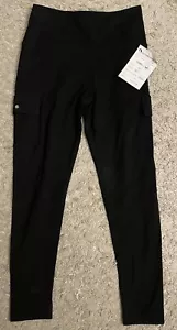 WWC black stretchy Skinny athletic yoga work Out pants Medium M - Picture 1 of 5