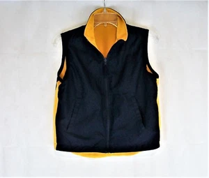 Boys Reversible Zip-Up Sleeveless Polyester & Fleece Jacket Vest (Size - Med) - Picture 1 of 9