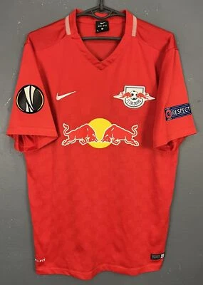 CAMISETA DE FUTBOL HOMBRE FC RED BULL SALZBURG 2016/2017 UEFA TALLA M Foto 1 de 4