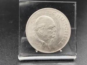 1 CROWN 1965 - SIR WINSTON CHURCHILL - ELIZABETH II. - KM# 910 - PRÄGEFRISCH - Bild 1 von 2