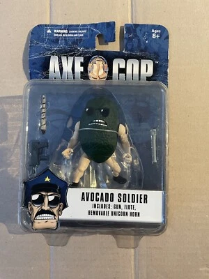Figura de acción Mezco Toyz Axe Cop Avacado Soldier Foto 1 de 2