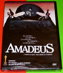 AMADEUS , Milos Forman - English Deutsch Español - DVD R2 - Precintada