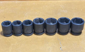 EVERCRAFT 3/4" Dr CR-MO Sockets 1, 1-1/16, 1-1/8, 1-5/16, 1-3/8, 1-7/16, 1-1/2" - Picture 1 of 17