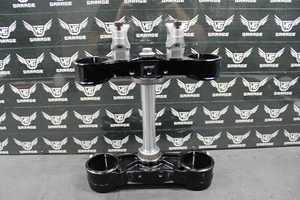 2015 KTM 350 SXF OEM FRONT FORKS LOWER UPPER TRIPLE TREE STEM CLAMP 777010320223 - Picture 1 of 15