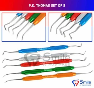 Zahnmedizin P.K Thomas Set 5-teilig Dentalwachs Schnitzen Modellieren Schnitzinstrumente - Bild 1 von 6