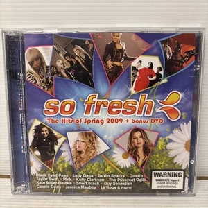 So Fresh Hits of Spring 2009 with Bonus DVD Set Album Compilation Pop Music Lot - Picture 1 of 7