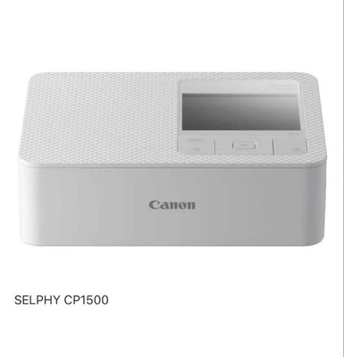 Canon SELPHY CP1500 Wireless Compact Photo Printer White Japan jp - Image 1 of 4
