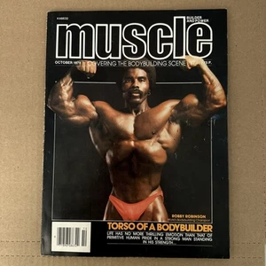 Muscle Builder / Power Magazine October 1978 Robby Robinson Cover Vintage - Picture 1 of 17