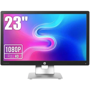 MONITOR 23” HP E232 LED IPS HDMI VGA DP HUB USB PIVOT FHD 1920x1080 A KLASA - Zdjęcie 1 z 7