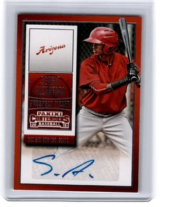 2015 Panini Contenders #35 Sergio Alcantara Prospect Ticket Autographs - Bild 1 von 2