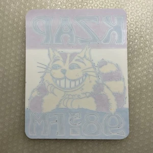 RARO adesivo vintage originale KZAP 98.5 FM Rock Radio Cat 1974 Sacramento CA *** - Foto 1 di 4