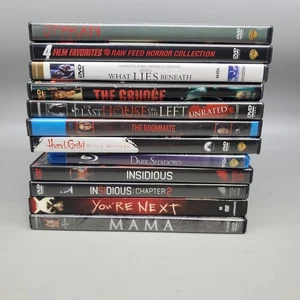 DVD Blu Ray Horror Lot Grudge Insidious Orphan - Picture 1 of 1