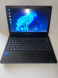Dynabook Satellite Pro E10-S-10Q 11.6" Intel Celeron 4GB RAM 128GB Laptop ONLY - Picture 1 of 13