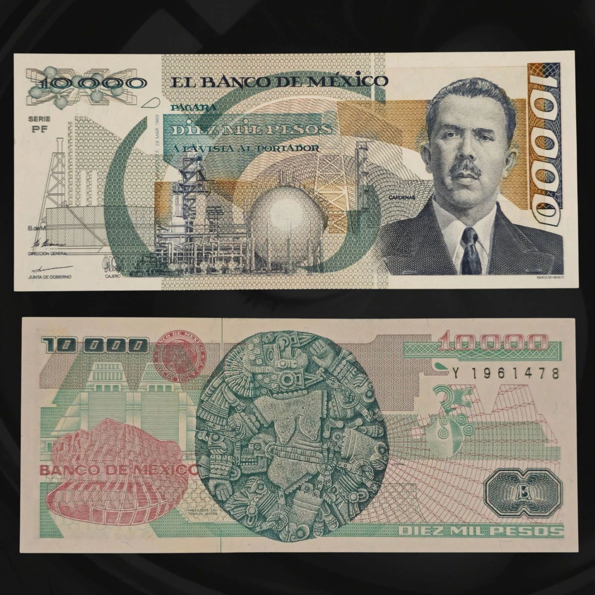 1989 Banknote Mexican Paper Money for sale | eBay